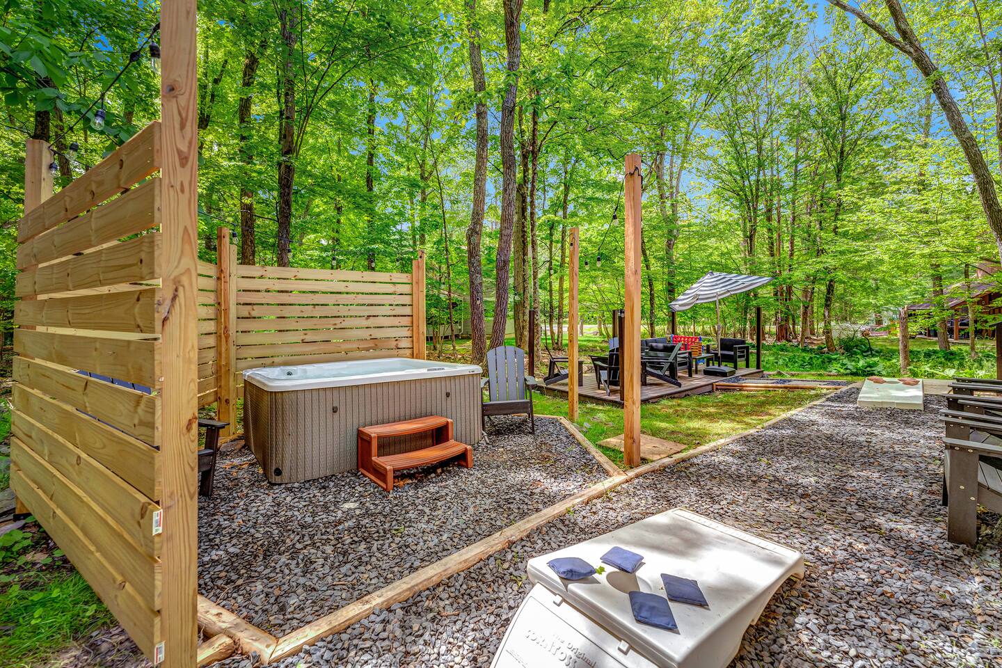 Poconos FUN! Hot Tub, Fire Pit, Game Room, Arcade | Endless Stays