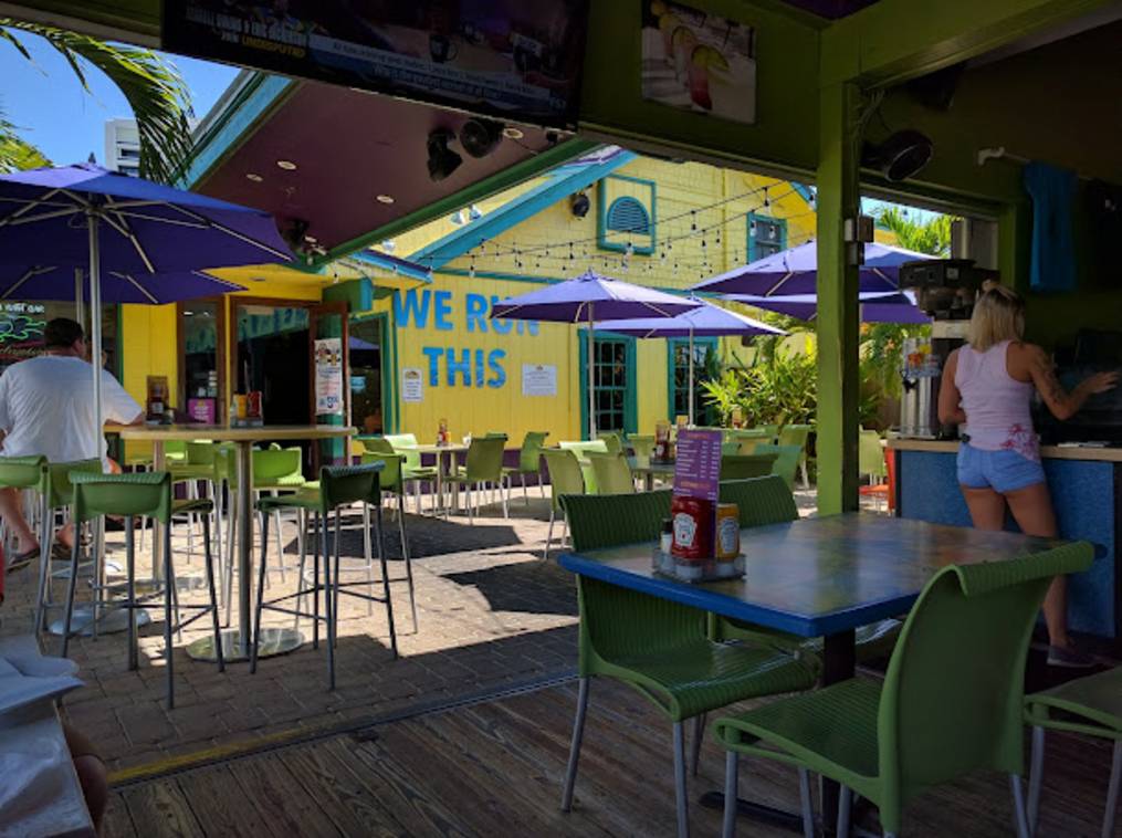 Daiquiri Deck Siesta Key Village patio and casual dining