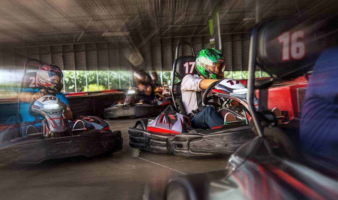 Octane Raceway indoor go-kart track in Scottsdale